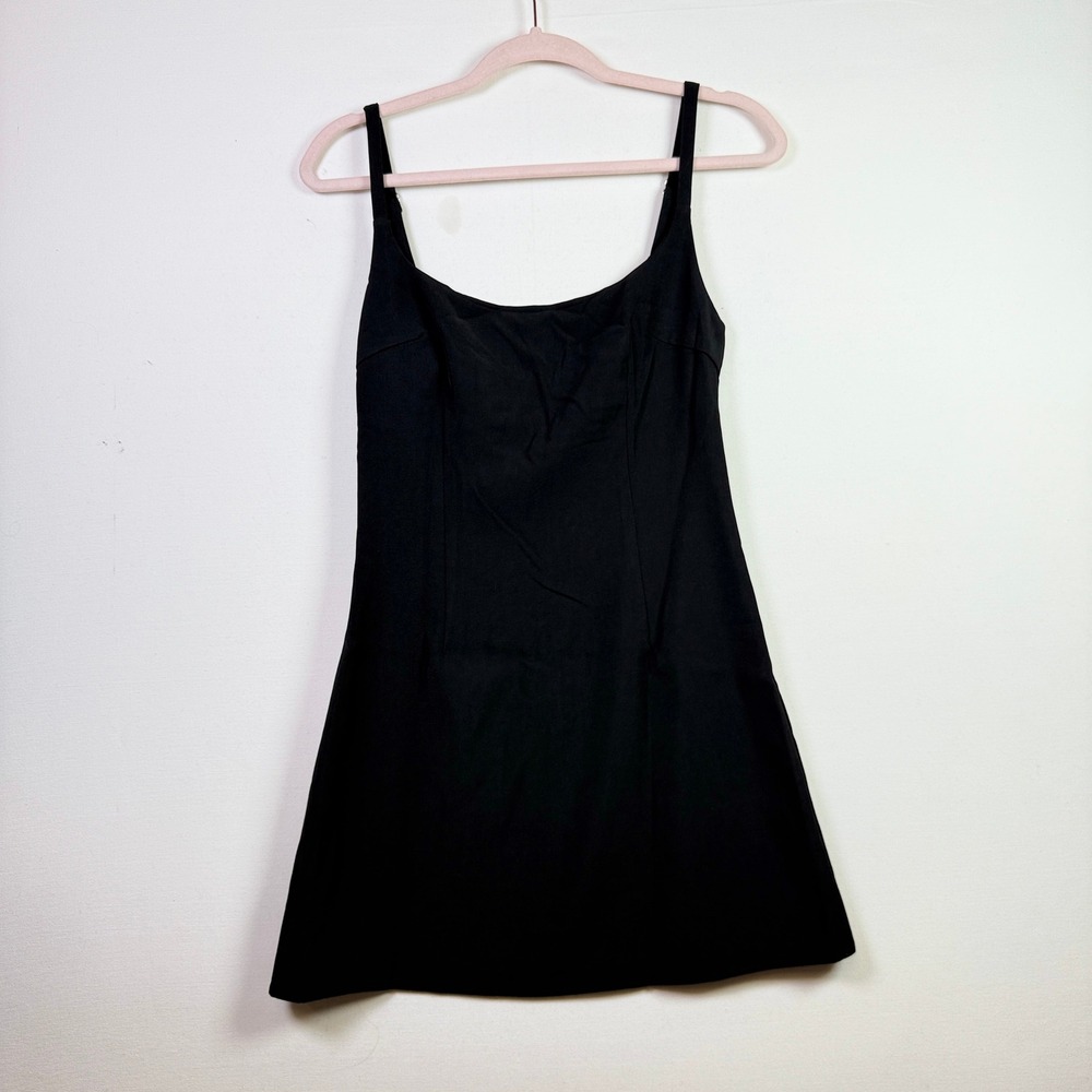 CHARCOAL Black Alistair Mini‎ Dress Adjustable Straps Size 8